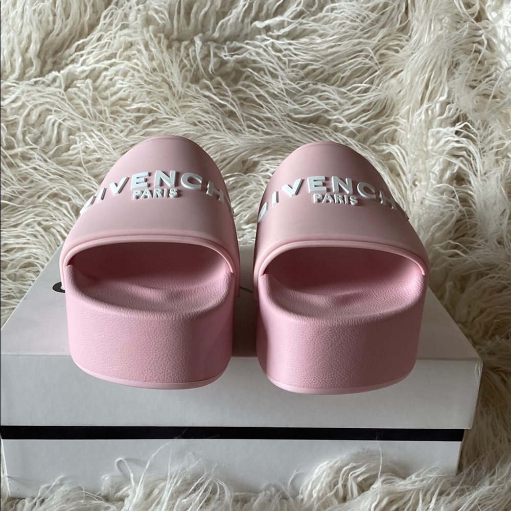 Givenchy Slide Sandals Blossom Pink, Size 40 (approx US 10), NWT - Picture 9 of 10